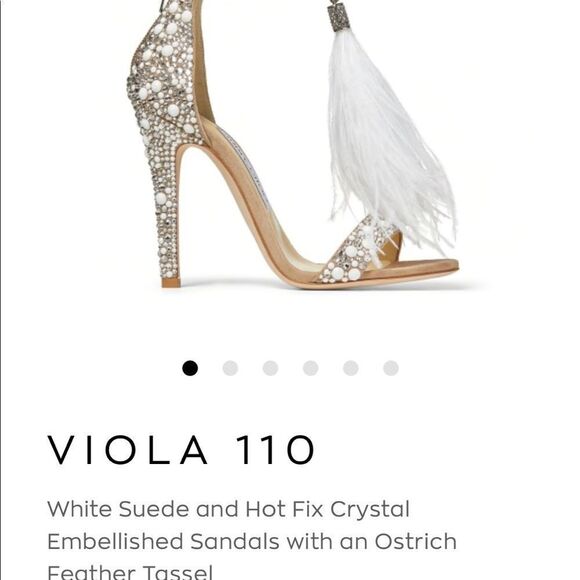 Bridal jimmy choos/ style ID viola110sxf - Picture 3 of 7